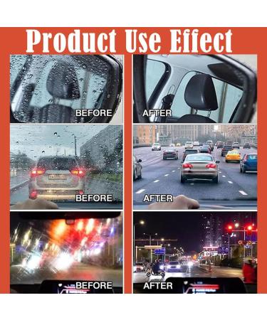 Automotive Oil Film Cleaning Brush Seedhubtok Glass Cleaning Board Hydrophobic Glass Coating for Windshield Anti-Rain Fog Cleaning Glass Brush Improves Clarity and Visibility (B-1Pcs) - Buy Online on GoSupps.com
