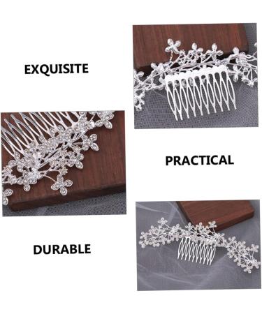 minkissy Accessories Alloy Hair Comb headpiece bridal accessories hair accessories hairpin Wedding Bridal Hair Comb Bridal Headpieces for Wedding Bridal Hair Hair - Buy Online on GoSupps.com