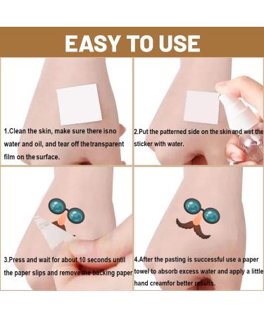 20 Sheets Secret Agent Spy Detective Temporary Tattoos Mystery Detective Clue Party Favors Accessories Decorations Spy Game Kit for Kids Boys - Buy Online on GoSupps.com