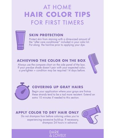 Dark and Lovely Fade Resist Jet Black Hair Color - Argan Oil & Vitamin E for Brilliant Shine - 100% Gray Coverage - 1 Count - Buy Online on GoSupps.com