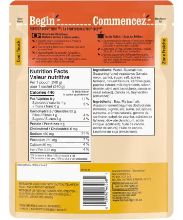 BEN'S ORIGINAL BISTRO EXPRESS Tikka Masala Flavour Rice 240g Tikka Masala Flavour 1 - Buy Online on GoSupps.com