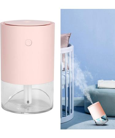 350ml USB Rechargeable Pink Humidifier with Ambient Light - Perfect for Home & Office - Buy Online on GoSupps.com