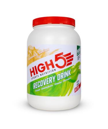 HIGH5 Recovery Drink | Whey Protein Isolate | Promotes Recovery | (Banana & Vanilla 1.6kg) Banana & Vanilla 1.6 kg (Pack of 1)