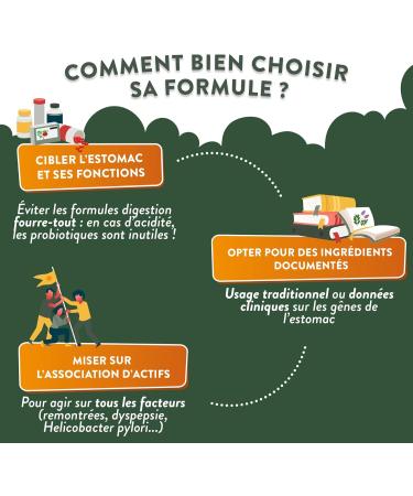 NUTRI & CO Stomach Formula - Gastric Discomfort Anti Reflux Burns Acid Rise and Difficult Digestion - 100% Vegetable Licorice & Sage - 20 Vegan Capsules Nutri&Co - Made in France - Buy Online on GoSupps.com