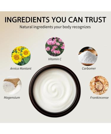 Alcura Nerve Cream Relief and Repair Lotion With Frankincense Arnica Vitamin C Carbomer | Intense Moisture Repair Body Lotion for Feet Legs Hands Arms Back & Neck (1 PCS) - Buy Online on GoSupps.com