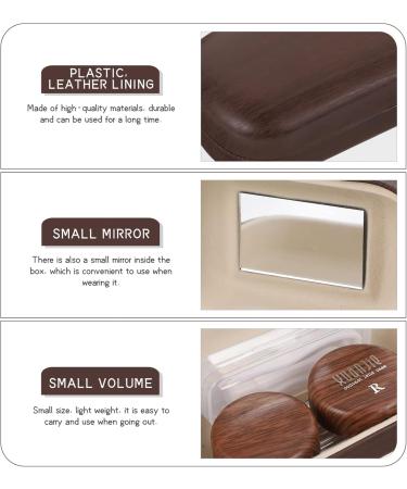 Gleavi Colored Contact Lens Container Set - 9.5x5.5cm Eye Lens Care Case Portable Lentil Holder & Cosmetic Organizer for International Shipping - Buy Online on GoSupps.com