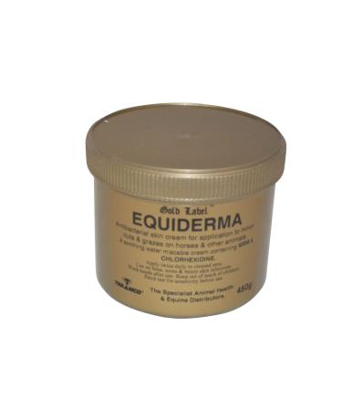 Equiderma Antibacterial Skin Cream For Horses Gold Label For Minor Cuts &