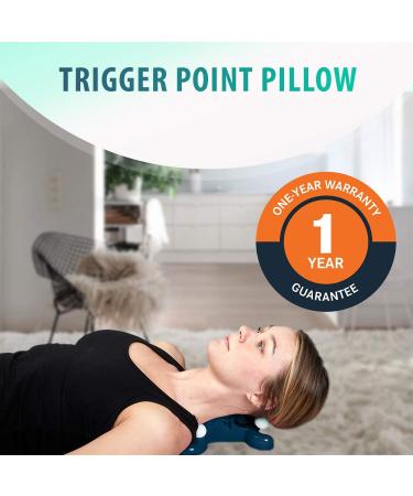 Trigger Point Pillow for Head and Neck Pain Relief - Acupressure Support for Tension Headache Relief and Muscle Relaxation - Buy Online on GoSupps.com