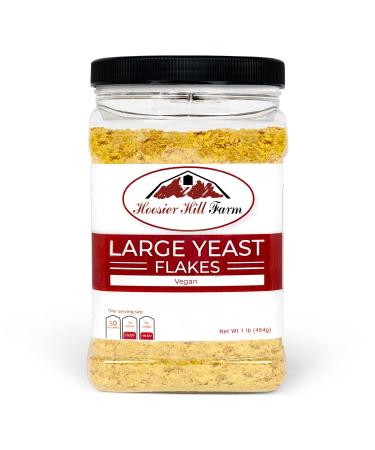 Hoosier Hill Farm Nutritional Yeast Flakes, 1 Pound 1 Pound (Pack of 1)