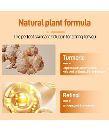 Kojic Acid Skin Lightening Cream - Moisturiser Face Women - Kojic Acid Cream with Turmeric - Anti Aging Face Cream for Anti-wrinkle - Brighten & Even Skin Tone Moisturizing Dark Spots Firming Skin - Buy Online on GoSupps.com