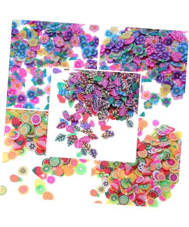 Housoutil 6 Packs Nail Art Slices Clay Slices Fruit Slices for Nail Art Nail Art Decoration Manicure mediumx2pcs As Shownx2pcs - Buy Online on GoSupps.com