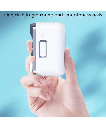 Automatic 2 Speed Switch Auxiliary Lighting Splashing Prevention Trimming Debris Collection | Electric Nail Clipper with High Accurate CNC Knife - Buy Online on GoSupps.com