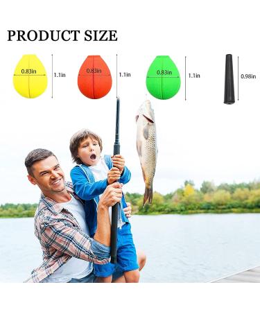 Gourami Trout Float Fly Fishing Indicators Bobbers Red 15 pcs - High-Quality Fishing Accessories - Buy Online on GoSupps.com