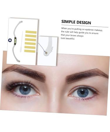 FOMIYES 3 pcs Line Mapping Measuring Eyebrow Measure Shaping Level Shaper Auxiliary Horizontal Tool Marker 1 count (Pack of 1) Silverx3pcs - Buy Online on GoSupps.com