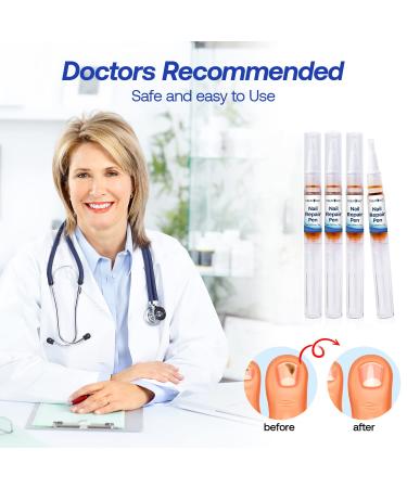 Treatonic Extra Strength Toe Nail Fungus Treatment - Fast Acting Cure for Toenail Fungus - 4 Count Pack - Buy Online on GoSupps.com