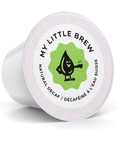My Little Brew - Natural Decaf Single Serve K-cup Pod Compatible with Keurig K-Cup Brewers 24-Count - Buy Online on GoSupps.com