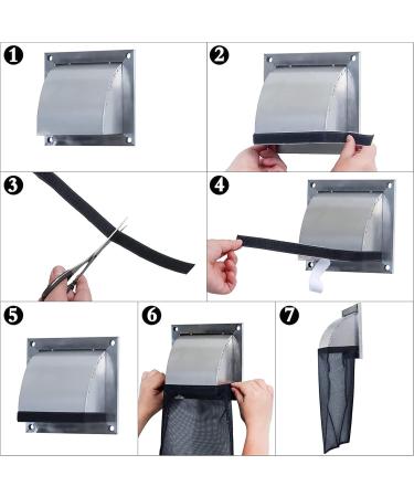 YZYDF 3Pack Dryer Vent Lint Bags Lint Traps Lint Bag for Outdoor Dryer Vents Capturing Lint and - Buy Online on GoSupps.com