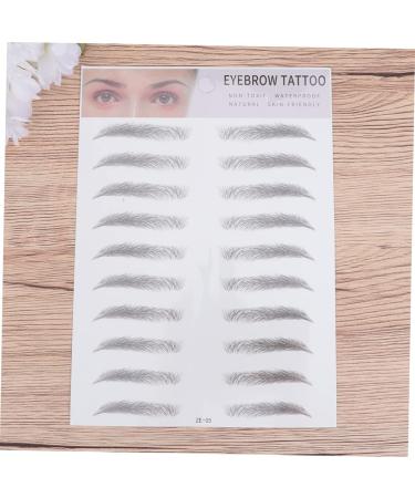 Beavorty 2pcs 3d Eyebrow Stickers Eyebrow Hair Eyebrow Sticker Brow Shaper Makeup Eyebrow Transfer Makeup Sets Hair Kit Eye Brow Shaping Kit Make Plastic 4d - Buy Online on GoSupps.com