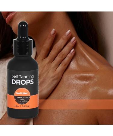 Shantou Yingji Tanning Drops 30 ml Nourishing and Moisturized Bronze direct tanning serum for even skin with tanning agent for a soft tanning effect without streak formation ivory white 1 - Buy Online on GoSupps.com