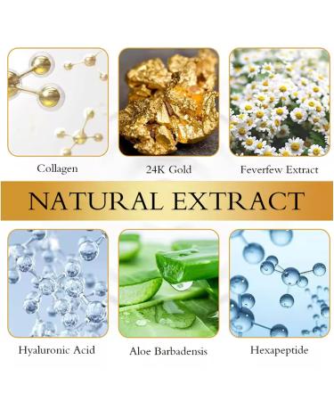 Eakroo 30 Pairs 24k Gold Under Eye Patches - Reduce Puffiness Dark Circles & Fine Lines | Nourishing Eye Masks for Wrinkle Care - Buy Online on GoSupps.com