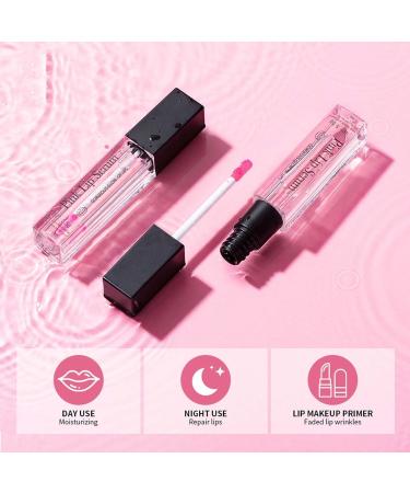 Hetrfly Color Changing Lip Gloss Pink Tinted Lip Plumper Serum - Natural Moisturizing Balm for Repair Hydration & Fine Line Reduction Pink Lip Serum - Buy Online on GoSupps.com