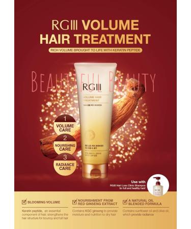 RGIII Red Ginseng Shampoo & Treatment Set | Clinically Proven Hair Growth & Volume | Shop Internationally - Buy Online on GoSupps.com