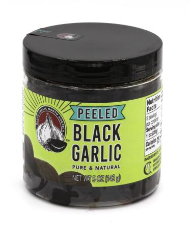 Peeled Black Garlic (5 oz.)- Kosher Certifed