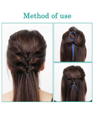 SourceTon Hair Ties - 2500 Colorful Mini Rubber Bands & Topsy Tail Tool for Toddlers & Girls - Ideal for Hair Styling & Accessories - Buy Online on GoSupps.com