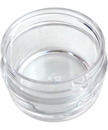 Beauticom 36 Pieces 20G/20ML Round Clear Jars with White Lids - BPA Free for Lotions Creams Toners Lip Balms & Makeup Samples - Perfect for International Shipping - Buy Online on GoSupps.com