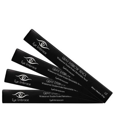 Eye Embrace Liz Medium Gray Eyebrow Pencil - Waterproof & Cruelty-Free - Buy Online on GoSupps.com