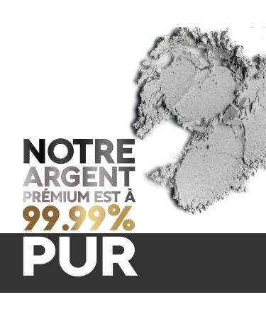 Argent Collo dal 15ppm 1000 ml Fabriqu en France Argent pur 99 99% Ions d'argent actifs Pour toute la famille Laboratoire certifi GMP Solution 100% Naturelle SILVERPLUS 1 l (Lot de 1) - Buy Online on GoSupps.com