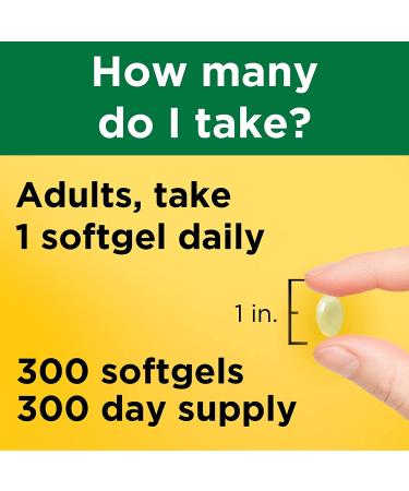 Nature Made Vitamin E 180 mg (400 IU) dl-Alpha Antioxidant Dietary Supplement - 300 Softgels, 300 Day Supply - Buy Online on GoSupps.com