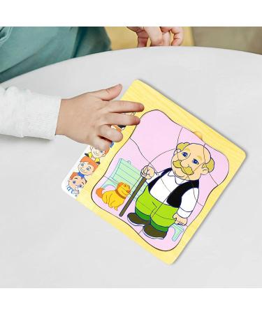 Luwecf Montessori Human Being Life Cycle Jigsaw Puzzle Preschool Learning for Toddler Gifts Men - Buy Online on GoSupps.com