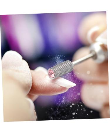 Nail Bits Remove Cuticle Nail Drill Bits Grinding Nail Drill Bit Metal Nail Drill Bit Cuticle Bit for Nail Drill Remove Nail Gel Drill Bits Tungsten Steel Manicure Nail Polish 7x1.2cm As Shown - Buy Online on GoSupps.com