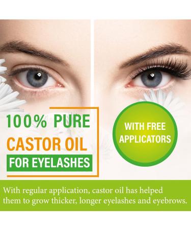 Supremely Cold Pressed Castor Oil Pure & Virgin Grade For Healthy Hair Growth and Skin Eyelashes & Eyebrows 250ml - Buy Online on GoSupps.com