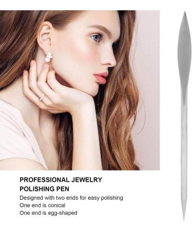 Portable Stainless Steel Burnisher Polishing Tool for Gold & Silver Jewelry Making - Buy Online on GoSupps.com