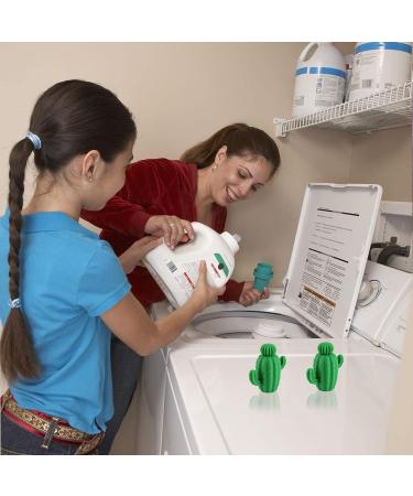 Silicone Dryer Balls 6-Pack - Reusable Fabric Softener | Reduce Static & Wrinkles Save Drying Time - Eco-Friendly Green - Buy Online on GoSupps.com