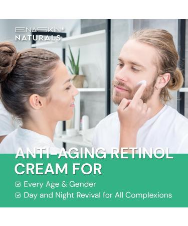 Retinol Moisturizer Face Cream - Anti-Wrinkle Collagen Night Cream with Hyaluronic Acid & Niacinamide - Firming Skin Care for Face & Neck - 2.1 Fl Oz - Buy Online on GoSupps.com