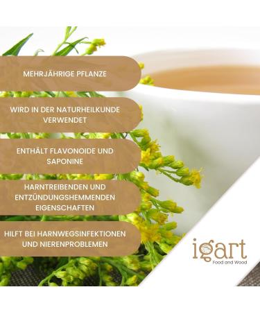  IGART Igart Solidago Virgaurea 500g | Dried and Cut Golden Greenery Tea | Solidago Virgaurea - Buy Online on GoSupps.com