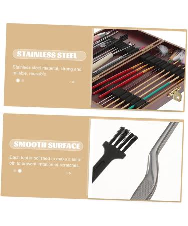 Ipetboom Complete Ear Canal Cleaning Tool Wood Abs Material Ear Wax Removal Tools for Daily Travel Massage - Buy Online on GoSupps.com