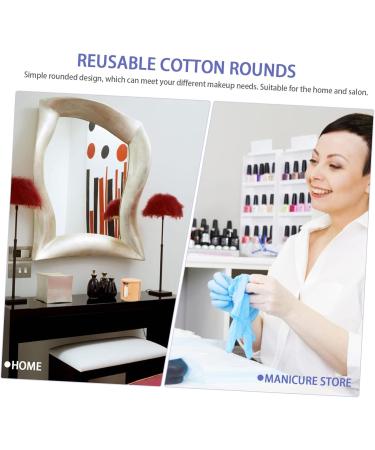 Beatifufu 1 Set Makeup Remover Cleansing Makeup Powder Puffs Makeup Cleaning mat Makeup Tools Tissue Paper Towel Puffs face pad face Cleaning Pads Round Makeup Puff Makeup Remover Wipes - Buy Online on GoSupps.com