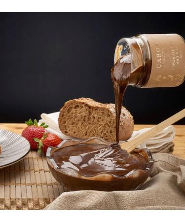 Carob Almond and Milk Spread | Gluten-free & No Added Sugar | Pack of 6 (6x240g) - Buy Online on GoSupps.com