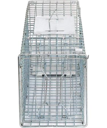 HomGarden 24-inch Live Animal Trap Cage for Rabbit, Groundhog, Squirrel, Raccoon, Mole, Gopher, Chicken - Humane Catch & Release Solution - Buy Online on GoSupps.com