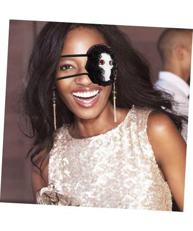 Buy LIFKOME 2 Pairs Halloween Masquerade Eye Patches | Pirate Theme Cosplay Eye Masks for Parties & Decorations - International Shipping Available - Buy Online on GoSupps.com