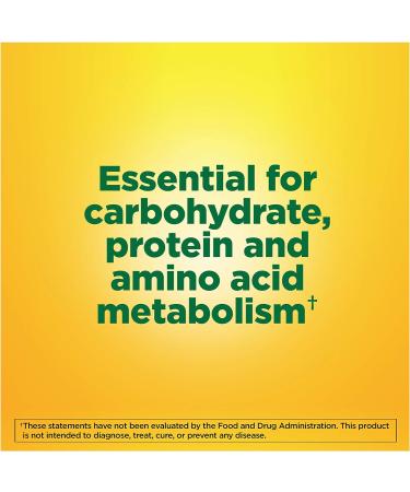 Nature Made Vitamin B6 100mg Tablets - 100 Count for Metabolic Health - Buy Online on GoSupps.com