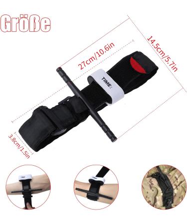 Apomoons Tactical Tourniquets - 2 Pack Quick-Closure Combat Application One-Handed Operation for Outdoor Sports Camping Hiking Climbing - Buy Online on GoSupps.com