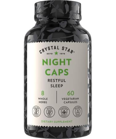 Crystal Star Night Caps 60 Vegetarian Capsules