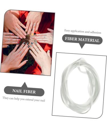 SOESFOUFU 1 Nail Salon Supplies Fiberglass Nail Strip Nail Fiber Silk Fiber Fale Nails Nail Art Fiber Nail Extension Fiberglass Fiber Builder for Fiberglass Nails Glases Extend Manicure - Buy Online on GoSupps.com