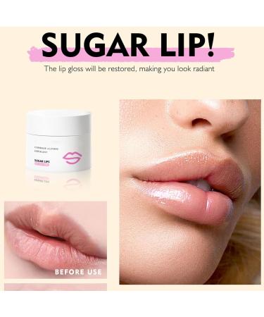 Qukaim Lip Scrub Lip Scrub Exfoliator 15ml Moisturizing Brighten Soften Lip Repair Cream for Daily Use - Buy Online on GoSupps.com