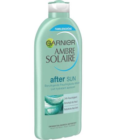 Garnier Ambre Solaire After Sun soothing moisturizing milk soothes and cools after sunbathing with aloe vera 400 ml - Buy Online on GoSupps.com